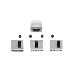 All Classic Parts - 67 Mustang Heater Dash Plate Knob Set (4pcs), w/ AC - Image 4