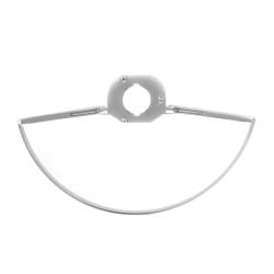 All Classic Parts - 68-69 Mustang Horn Ring, 2 Spoke, OE Color Argent - Image 2