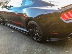 Drake Muscle Cars - 2015+ Mustang Rear Side Splitters for Side Rocker Splitters - Image 2