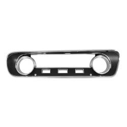 All Classic Parts - 65 Mustang Instrument Bezel, Black Camera Case Finish, Standard - Image 2