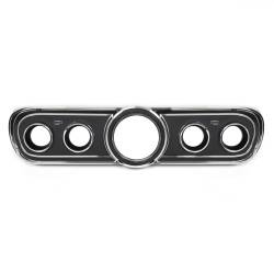 All Classic Parts - 66 Mustang Instrument Bezel, Black Camera Case Finish - Image 2