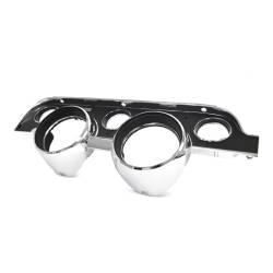 All Classic Parts - 67 Mustang Instrument Bezel, Black Camera Case Finish - Image 2