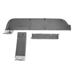 All Classic Parts - 67 Mustang Dash Trim Set (Upper/Center/Lower), Metal-Backed Aluminum - Image 2