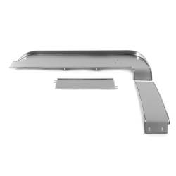 All Classic Parts - 67 Mustang Dash Trim Set (Upper/Center/Lower), Metal-Backed Aluminum - Image 3