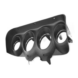 69 Mustang Instrument Bezel, Black Camera Case Finish