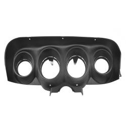 All Classic Parts - 69 Mustang Instrument Bezel, Black Camera Case Finish - Image 2