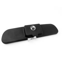 All Classic Parts - 68-69 Mustang Inside Rear View Mirror, Day/Night (Side-to-side Lever), Black Vinyl - Image 2