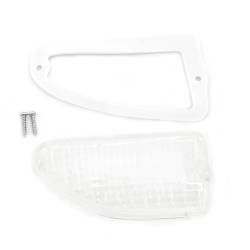Electrical & Lighting - Turn Signals - All Classic Parts - 69-70 Mustang Parking Light Clear Lens, Gasket & Hardware, Right