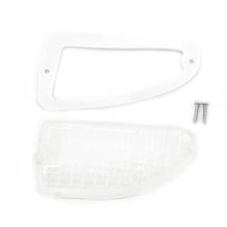 Electrical & Lighting - Turn Signals - All Classic Parts - 69-70 Mustang Parking Light Clear Lens, Gasket & Hardware, Left