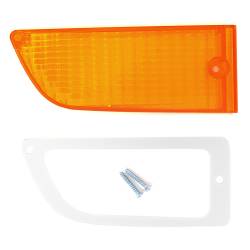 All Classic Parts - 71-72 Mustang Parking Light Amber Lens, Gasket & Hardware, Right - Image 2