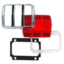 All Classic Parts - 65 - 66 Mustang Tail Light Assembly (Bezel, Lens & Both Gaskets), Fits RH or LH - Image 3