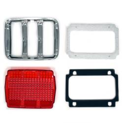 All Classic Parts - 65 - 66 Mustang Tail Light Assembly (Bezel, Lens & Both Gaskets), Fits RH or LH - Image 4