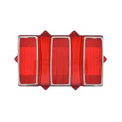 All Classic Parts - 69 Mustang Tail Light Lens w/Trim, Fits RH or LH - Image 2
