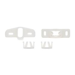 Door - Hardware - All Classic Parts - 71-73 Mustang Window Guide Anti-Rattle Set, Upper/Lower Plastic, 4pcs