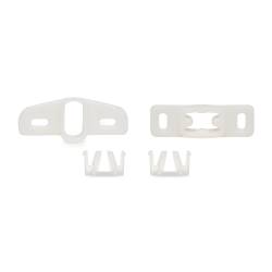 All Classic Parts - 71-73 Mustang Window Guide Anti-Rattle Set, Upper/Lower Plastic, 4pcs - Image 1