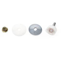 All Classic Parts - 71-73 Mustang Quarter Window Roller w/ Washers & Nut - Image 4