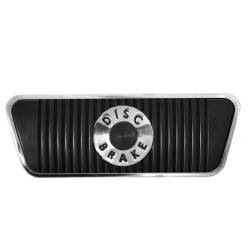 All Classic Parts - 68-73 Mustang Brake Pedal Pad w/ SS Trim, (Disc, Auto) - Image 2