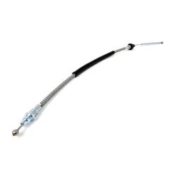 68-69 Mustang Parking Brake Cable Assembly V8 (Includes Seal, Spring, Clip), Rear Left (31 5/8"), Concours