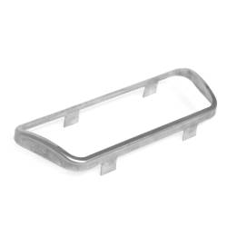 All Classic Parts - 68-73 Mustang Brake Pedal Pad SS Trim ONLY, (Disc, Auto) - Image 1