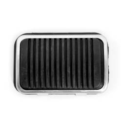 All Classic Parts - 69-73 Mustang Clutch Pedal Pad w/ SS Trim - Image 2