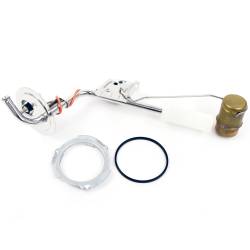 All Classic Parts - 65-68 Mustang Fuel Sending Unit w/ Brass Float, Lock Ring & Gasket, STAINLESS, 3/8" - Image 1