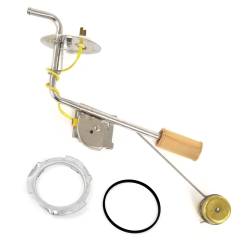 Fuel System - Tanks - All Classic Parts - 74-76 Mustang Fuel Sending Unit w/ Brass Float, Lock Ring & Gasket, STAINLESS, 5/16"
