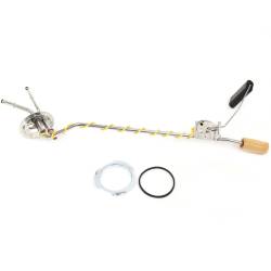 All Classic Parts - 81-84 (NON-EFI) Mustang Fuel Sending Unit w/ Gasket & Lock Ring, Stainless, 5/16" + 1/4" Return - Image 1