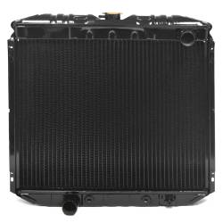 All Classic Parts - 69-70 Mustang Radiator, V8 302/351 w/o AC (6Cyl 250) LH Out, 20" - Copper 3 Row Large Tube - Image 1