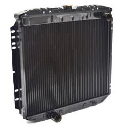 All Classic Parts - 69-70 Mustang Radiator, V8 302/351 w/o AC (6Cyl 250) LH Out, 20" - Copper 3 Row Large Tube - Image 5