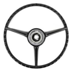 All Classic Parts - 65 - 66 Mustang Steering Wheel ONLY, Standard, Black - Image 3