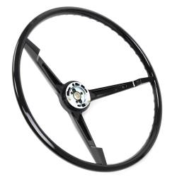 All Classic Parts - 67 Mustang Steering Wheel ONLY, Standard, Black - Image 2