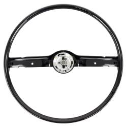 68-69 Mustang Steering Wheel ONLY, Standard, Black