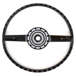 All Classic Parts - 70-74 Mustang Steering Wheel ONLY, 2 Spoke (w/ Horn Bars) - Image 3