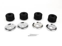 65-66 Mustang Strut Rod Bushing Kit, Rubber (8pcs/set)