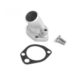 All Classic Parts - 64-70 Mustang Thermostat Housing w/ Gasket, Heavy Duty Zinc Casting, V8 289/302/351W - Image 1