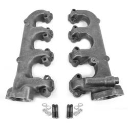 All Classic Parts - 64-73 Mustang Exhaust Manifolds, V8 260/289/302, PAIR, Premium Centrifugal Casting - Image 1