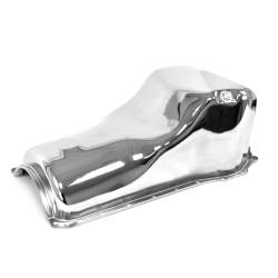 Oil System - Pans - All Classic Parts - 70-80 Mustang Oil Pan 351C, Chrome