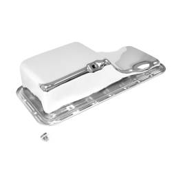 All Classic Parts - 67-70 Mustang Oil Pan 390/428, Chrome (excludes CJ) - Image 3