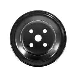 All Classic Parts - 67-70 Mustang 390/428, 68-69 Mustang 289/302/351W Water Pump Pulley w/ AC, 2 Groove, Black (5 13/16" OD) - Image 4