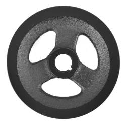 All Classic Parts - 65 Mustang Power Steering Pump Pulley 260/289, V8, Eaton Style, Black (4 14/32" OD, 21/32" ID) - Image 3