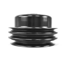 All Classic Parts - 65-67 Mustang Crankshaft Pulley 289 w/AC w/PS, Triple Groove, Black (6 21/32" OD) - Image 2