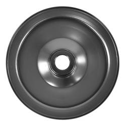 All Classic Parts - 65-70 Mustang Power Steering Pump Pulley V8, Black (5 7/32" OD, 11/16" ID) - Image 1