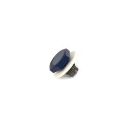 65-73 Mustang Oil Pan Drain Plug w/ Gasket, Blue