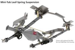 Total Control Products - 64-70 Mustang TCP Mini Tub Leaf Spring Rear Suspension Kit - Image 1