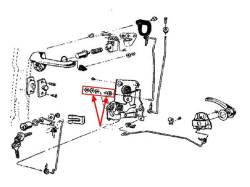 California Pony Cars - 1964-1966  Mustang Door Lock Pawl Bushing Kit - Image 3