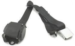 65 - 73 Mustang Shoulder Belt, Aviation Style Buckles, Choose Color