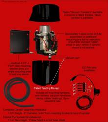 Scott Drake - 1964 and Up Mustang Black Electric Vacuum Pump, Black Case - Image 5
