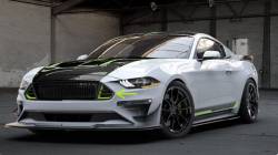 Drake Muscle Cars - 2018+ Mustang GT Only Grille Inserts - Image 2
