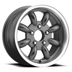 65 - 73 Mustang LW80 17x8 T/A Style Alloy Rim - Charcoal Finish