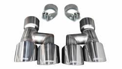 Corsa Performance Exhaust - 18-20 Mustang GT Convertible 3" Sport Exhaust System, Axle-Back, 4" Polished Tips - Image 2